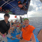 Boat Cozumel Swimming