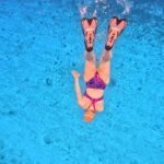 Cozumel Swimming Underwater